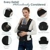 MISSWISDOM Baby Carrier Newborn to Toddler, Adjustable Toddler Carrier, Baby