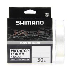 Line Yasei Fluoro Leader 50 m 0.40 mm 11.93 kg Grey