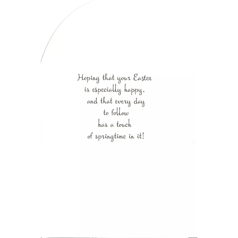 American Greetings Happy Easter & Spring Yellow Chick Chicks Gingham