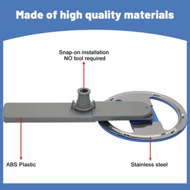 Upgraded 5304507158 5304518968 Dishwashers Lower Wash Arm with 154294101, 154252701 Assembly for Frigidaire Dishwashers Spray Arm Assembly
