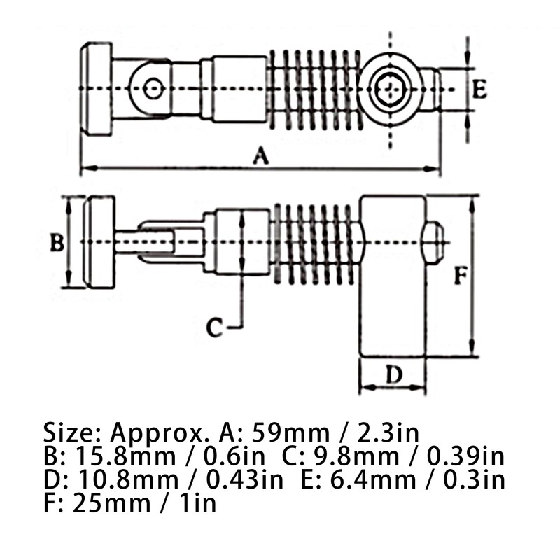 4Pcs Anchor Connector Hex Hole Profile Concealed Fitting European Standard