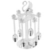 Coffee Spoon Holder Elegant Swan Silver Color Zinc Alloy Rotatable