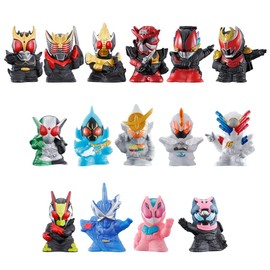Kamen Rider Kids Strongest Form Gathering!! (Set of 24), Candy Toy, Ramune Candy (Kamen Rider Series)