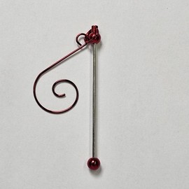 【M37】Tools for DIY Projects - Perfect for Handyman and DIY Enthusiasts:_Ornaments 5pc (Red)