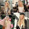 ALXNAN Clip in Hair Extensions, Hair Extensions Thick Long Stright