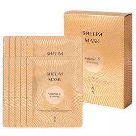 Meoncell [Shirim] Vitamin C Whitening Mask Pack 10 sheets / 메온셀 [쉬림] 비타민C 화이트닝 마스크팩 10매