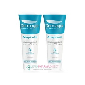 Dermagor atopicalm nourishing body cream dry skin 2x250ml / 더마고르 atopicalm 너리싱 바디 크림 건성 피부 2x250ml