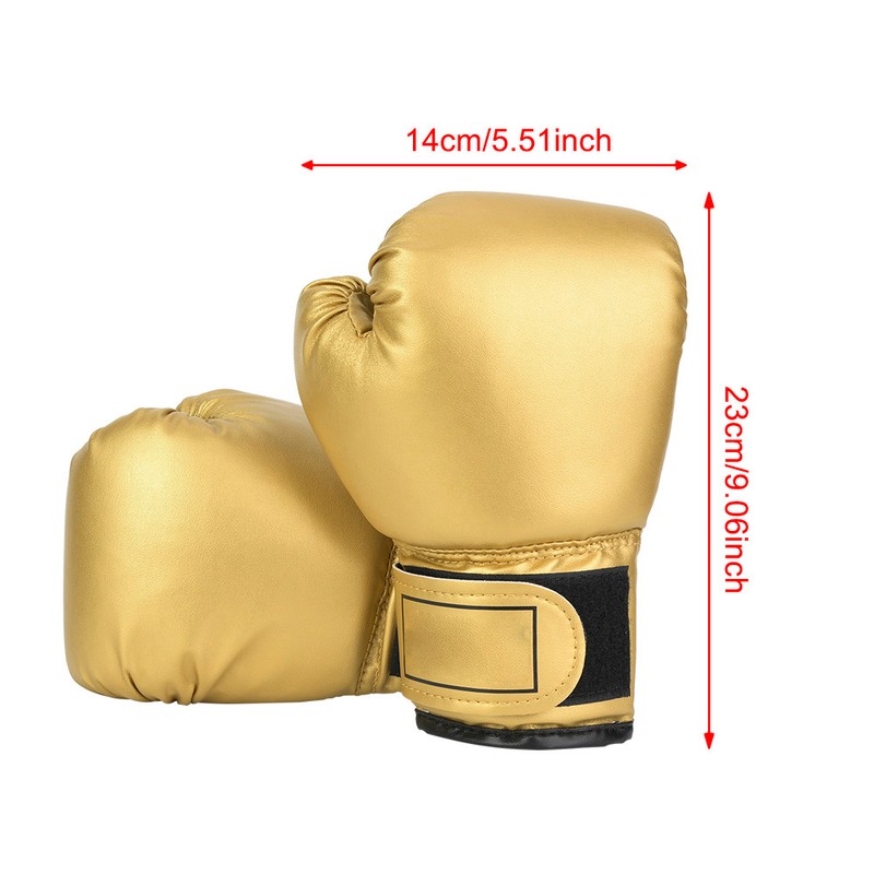 One Pair PU Leather Children Boxing Gloves Kids Sandbag Punching