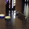 Chef Craft Select Iron Plated Bottle Opener/Can Tapper with Magnet,
