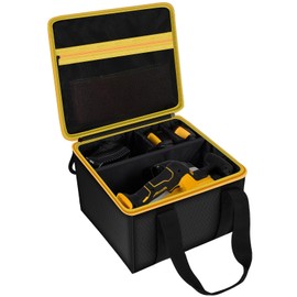 Peciue Bag Compatible with DEWALT 20V MAX* Belt Sander (DCW220B), Also for Skil 7510-01 120 Volt/for WEN 6321 7-Amp Corded, Cordless Orbital Power Tools Holder for Brushless Sanders (Case Only)