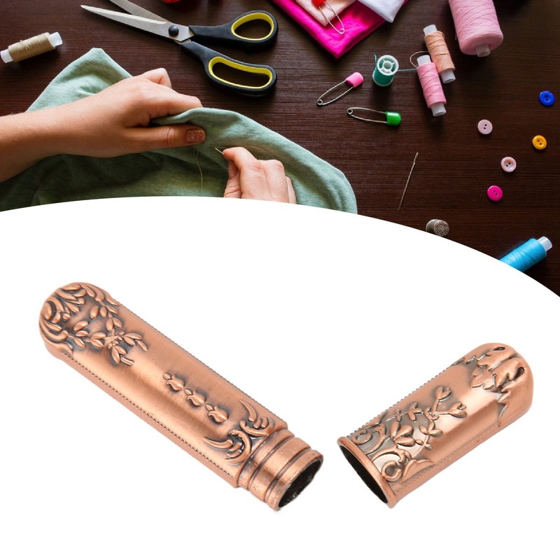 Sewing Needles Case Vintage Portable Metal Embroidery Needle Holder for