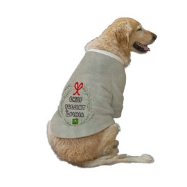 Ruse Pet Chief - Abridor de regalos con cuello redondo, mangas completas, chamarra técnica para perro, ropa de invierno, retrievers, laboratorios, etc (XL) (gris fiesta)