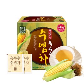 [Nokchawon] Corn Silk Tea 50 Tea Bags - Roasted Grains Tea, Perfect Blend, Nutty & Sweet Flavor