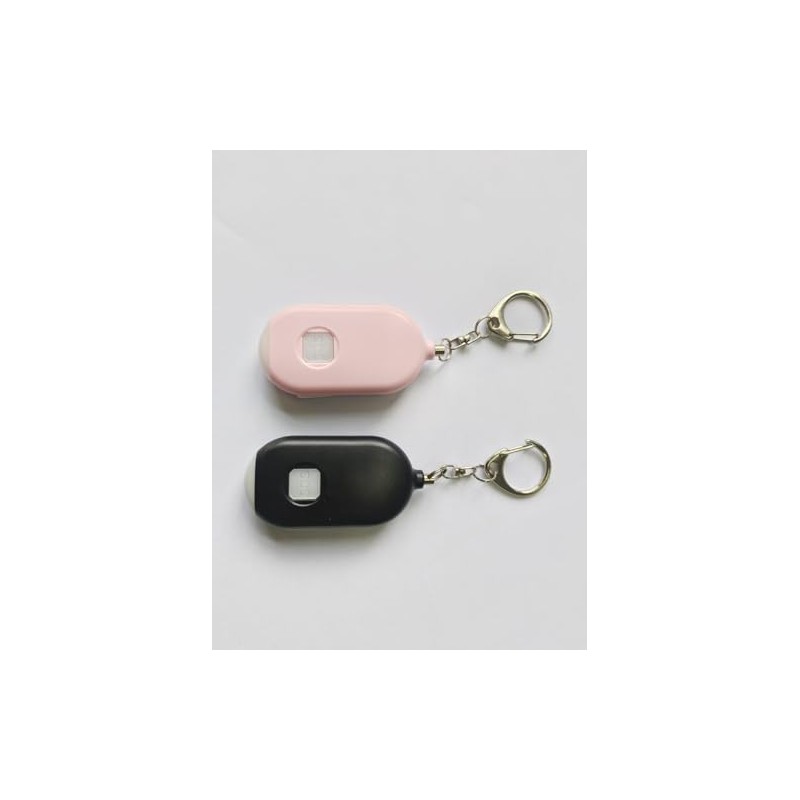 Personal Emergency Alarm with Key Fob, SOS Button, Set of