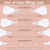 Facelift Tape Set - 80 Invisible Stickers & 4 Lifting