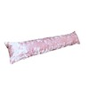 Classic Home Store Draught Excluder Pale Pink Crushed Velvet Door/Window