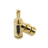 Gold Plated Locking Lockable Banana Plugs Up to 9 AWG