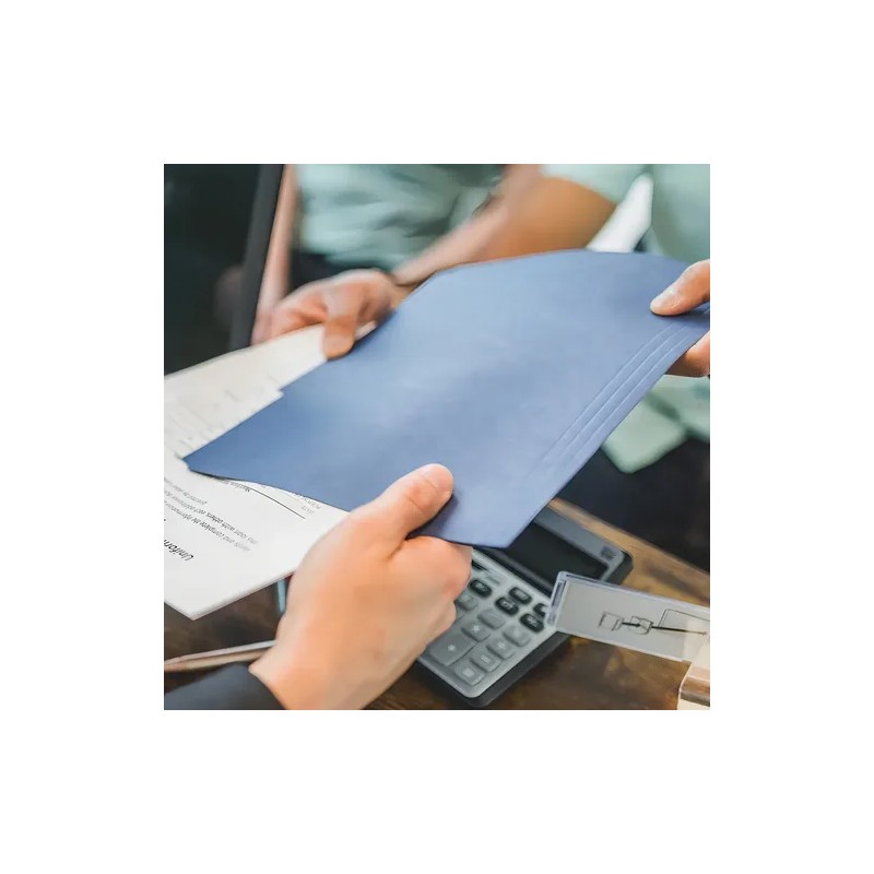 Folder Apsa L84-p Carta 12 Ceja Naranja Intenso Con 100pzas