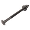 3/8 x 8 (25 Pack) Black Carriage Bolt Kit, Ceramic