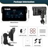 CAMECHO Motorcycle Carplay Navigation Screen with Wireless Carplay Android Car