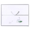 Maruai Noshi-N602 Buddha Hanging Paper, Thick, Half Paper, 100 Sheets