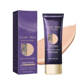 All Over Complexion Perfector, Body Coverage Perfector, tattoo cover up makeup waterproof, Transfer-Resistant Body Makeup, Long Last Body Foundation (1Pcs)