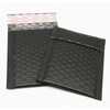 5x7 Inch Black Poly Bubble Mailers Small Padded Envelopes Self-Sealing