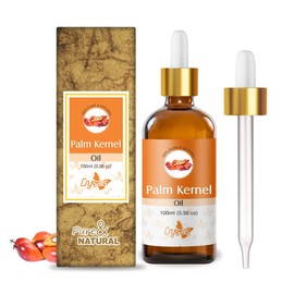Crysalis Palm Kernel (Elaeis Guineensis) Oil |100% Pure & Natural Undiluted Carrier Oil Organic Standard| Perfect for Skin Care & Hair Care |Aromatherapy Oil (100ml (pack of 1))