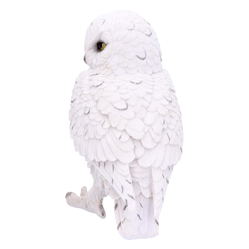 Nemesis Now Snowy Watch Large 20cm, Resin, White, One Size