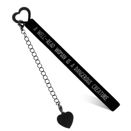 Funny Bookmarks for Book Lovers, Cute Bookmarks for Women, Writers, Booklovers, Black Book Marks for Reading, Dark Romance Funny Reading Gift for Girls, Teacher, Men, Best Friend, Bookworm, Student