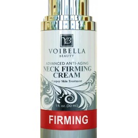 Best Neck & Chest Firming Cream for Sagging, Crepey Skin & Wrinkles. Anti-Aging Crepe Eraser, Turkey Neck Tightener & Decolletage Lotion. Works for Ti