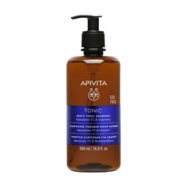 Apivita Mens Tonic Shampoo Hair Loss with Hippophae Tc Rosemary, 500ml