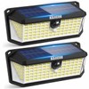 KAJICOO 416 LED Outdoor Solar Lights Waterproof with 300° Angle
