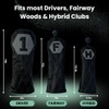 Golf Head Covers – Driver, Fairway Wood, Hybrid. Protective &