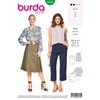 Burda 6434 Schnittmuster Bluse (Damen, Gr. 34-44) Level 2 leicht