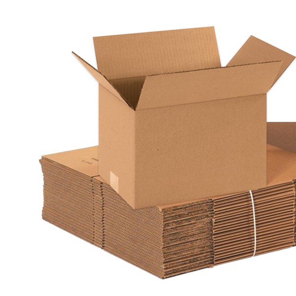 AVIDITI 12 x 8 x 8 Corrugated Cardboard Boxes, Small