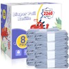 8 Pack Nappy Bin Refills Compatible with Most Nappy Disposal
