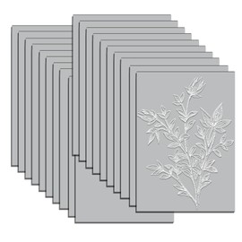 SHUESS 20 Pack 100 x 150 mm Lino Sheets - Easy-Carve Soft Lino Printing, 3 mm Thick - Double-Sided Lino Printing Sheets for Rubber Stamps, Carving Art and Craft (Grey)