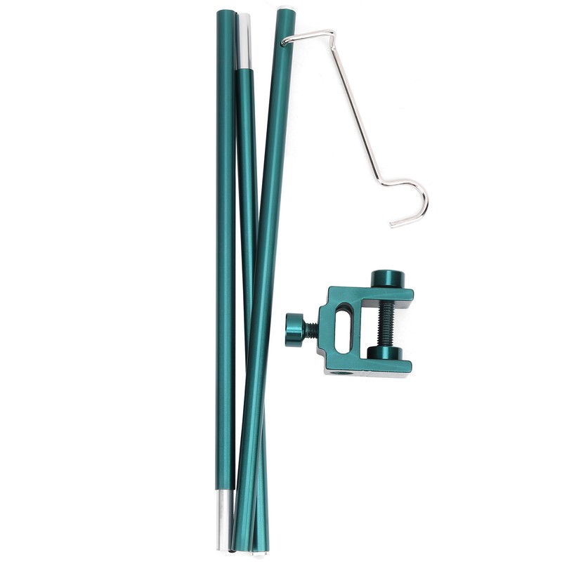 Outdoor Portable Aluminum Alloy Lamp Holder Camping Folding Hanging Light