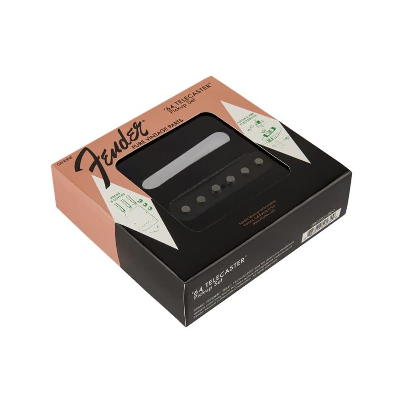 Fender Pure Vintage '64 Telecaster Pickups Bundle with Picks