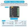 SEENGREAT 4 Channel Relay Modules DC3.3V/5V with Optocoupler for Raspberry
