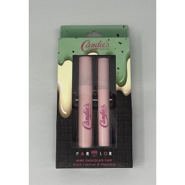 Candie's Candies Parlor Mint Chocolate Chip Black Liquid Eyeliner and Black Mascara Set