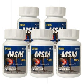 Dr. Ab Joint Strengthening MSM 100%, 120 tablets, 5 units / 닥터아브 관절튼튼 MSM 100%, 120정, 5개