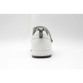 DRD Kids Force Orthopedic Friendly Shoe White/Grey 9.0C Medium Width