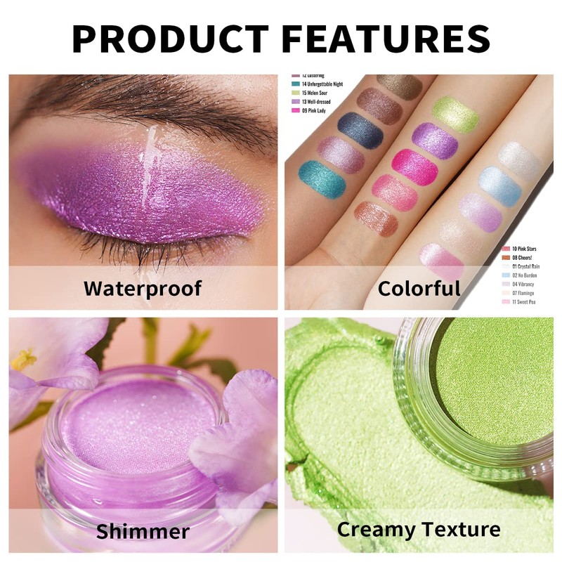 OULAC Cream Colour Eyeshadow 02