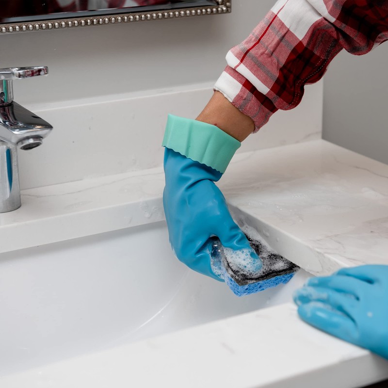 PLAYTEX Fresh Comfort Large Cleaning Gloves, 1 Count (Pack of