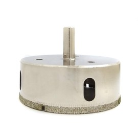 3-1/8 inch Diamond Hole Saw Drill Bit Ceramic Porcelain Tile Glass Marble Granite Quartz Cutting Tip Core 3 1/8 Single Pack