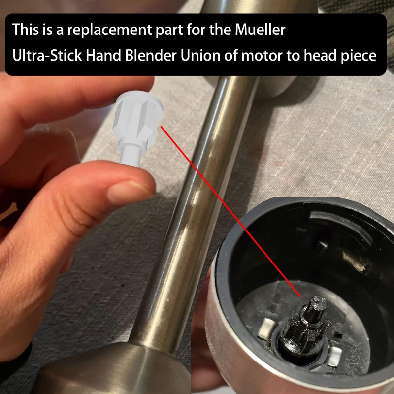 6PCS Replacement Motor Drive for Mueller Ultra-Stick Immersion Hand Blender