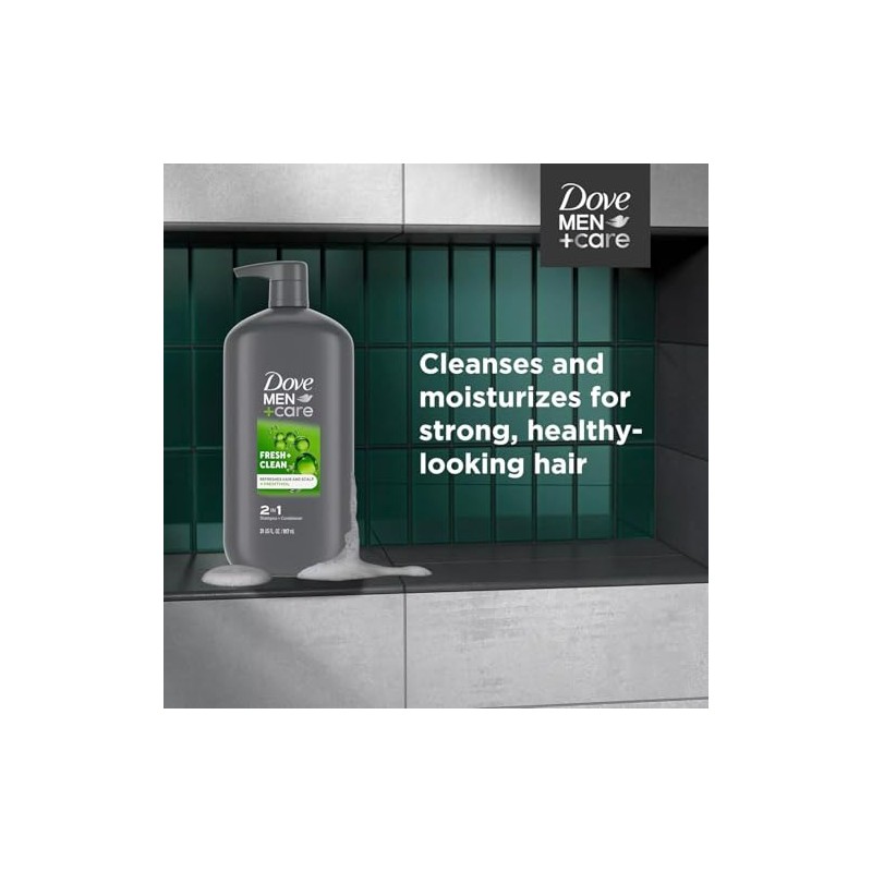 DOVE MEN + CARE | Shampoo 2 en 1 Fresh