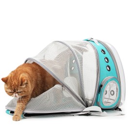 LOLLIMEOW Pet Carrier Backpack, Bubble Backpack Carrier, Cats and Puppies,Airline-Approved, Designed for Travel, Hiking, Walking & Outdoor Use